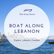 boat along Lebanon
